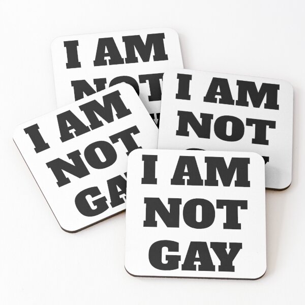 Item preview, I AM NOT GAY designed and sold by iamxxx.