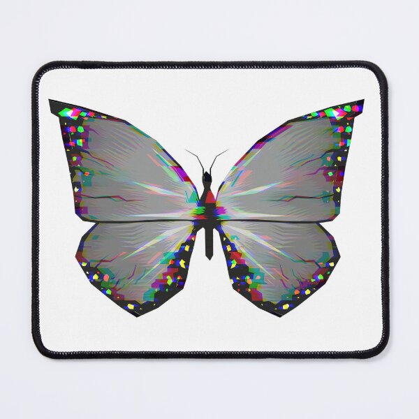 Item preview, Glitch Butterfly Digital art designed and sold by Surfing Designs.Life.