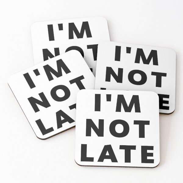Item preview, I'M NOT LATE designed and sold by iamxxx.