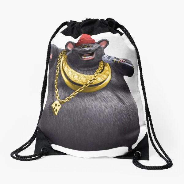 BIGGIE CHEESE Drawstring Bag for Sale by JoeDaEskimo