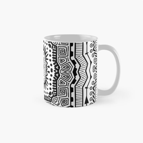 Item preview, Black and white tribal designed and sold by TheCosmoWest.
