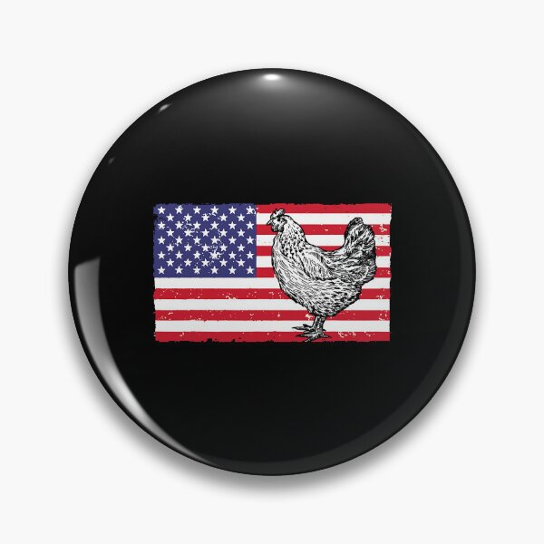 Item preview, Chicken Lover USA American Flag designed and sold by davetmccall.