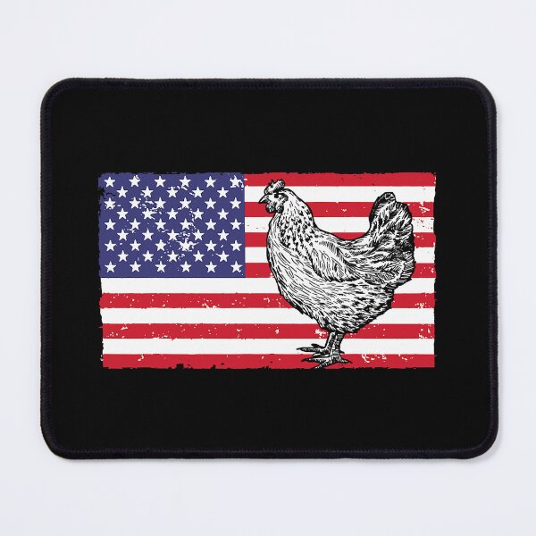 Item preview, Chicken Lover USA American Flag designed and sold by davetmccall.