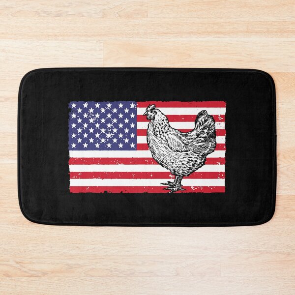 Item preview, Chicken Lover USA American Flag designed and sold by davetmccall.