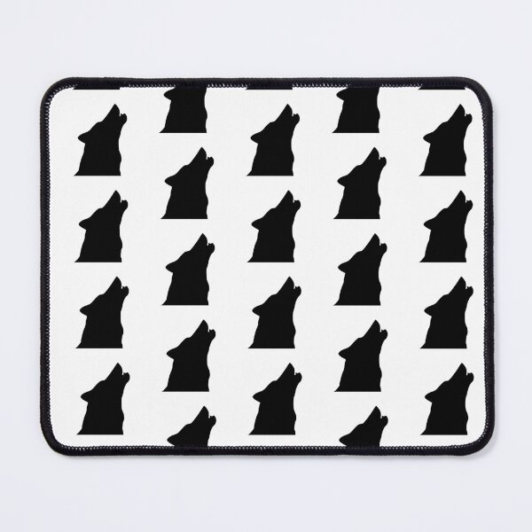 Item preview, wolf howling shadow Wölfin pattern pack designed and sold by stickers-packs.