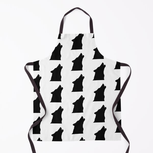 Item preview, wolf howling shadow Wölfin pattern pack designed and sold by stickers-packs.