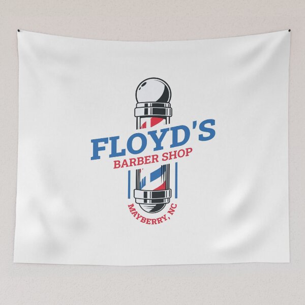 Item preview, Floyd’s Barber Shop Mayberry North Carolina designed and sold by The Junto Shop.