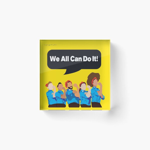 Item preview, We All Can Do It designed and sold by Rey Rey .