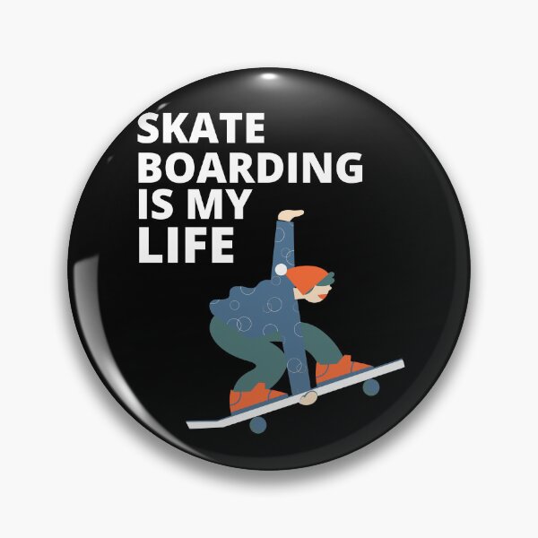 Item preview, Skate Boarding Is My Life designed and sold by Thetruemo.