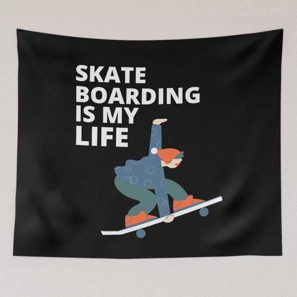 Item preview, Skate Boarding Is My Life designed and sold by Thetruemo.