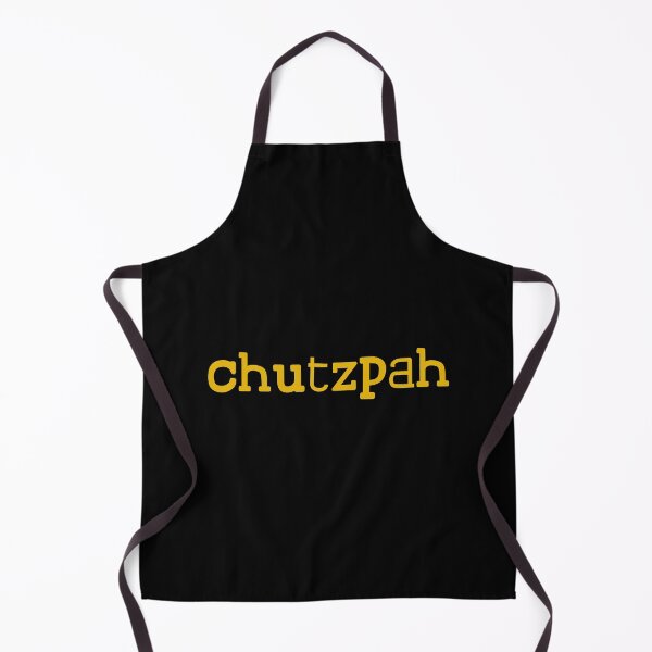 Chutzpah Apron (Red)