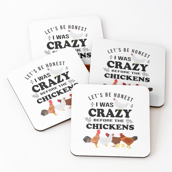 Item preview, Crazy Chicken Lady Shirt Let's Be Honest I was Crazy Before designed and sold by davetmccall.