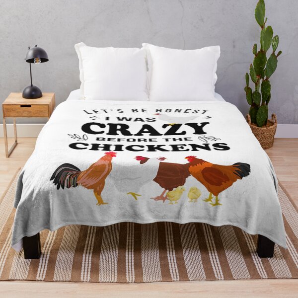 Item preview, Crazy Chicken Lady Shirt Let's Be Honest I was Crazy Before designed and sold by davetmccall.