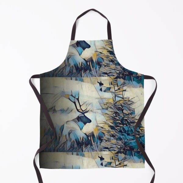 Item preview, Elk in Blue designed and sold by sabrinart42.