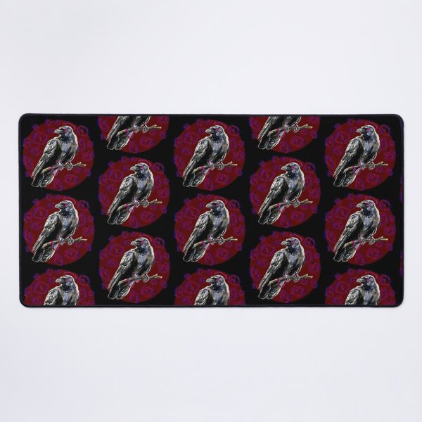 Item preview, Trapped Crow (Red Version) designed and sold by PainAndBrushes.