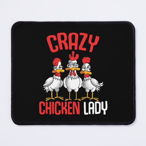 Item preview, Crazy Chicken Lady designed and sold by davetmccall.