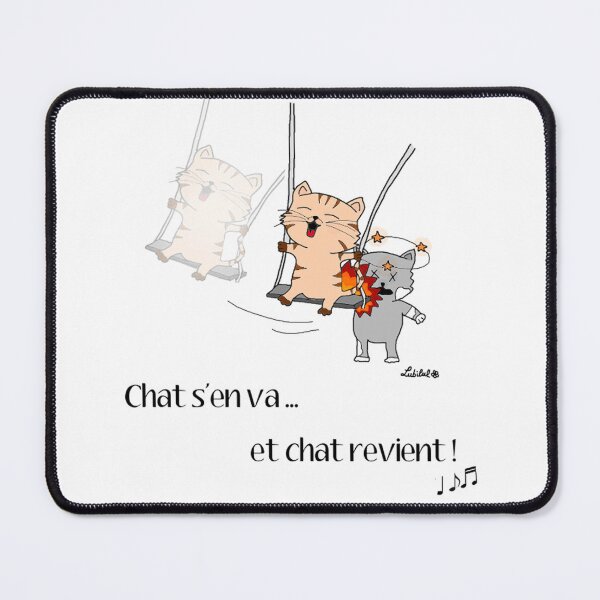 Item preview, Cat goes away and cat comes back! (Transparent background) designed and sold by Lubilul-.