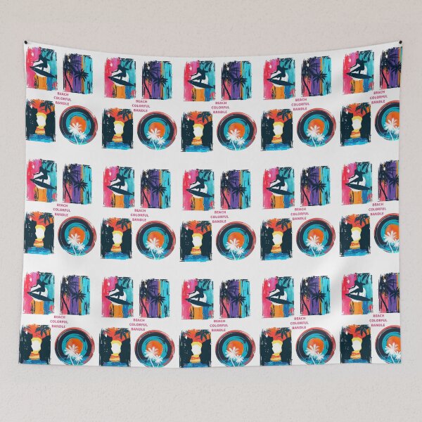 Item preview, BEACH SUN SET COLORFUL COLLECTION  designed and sold by GamaArtDesign.
