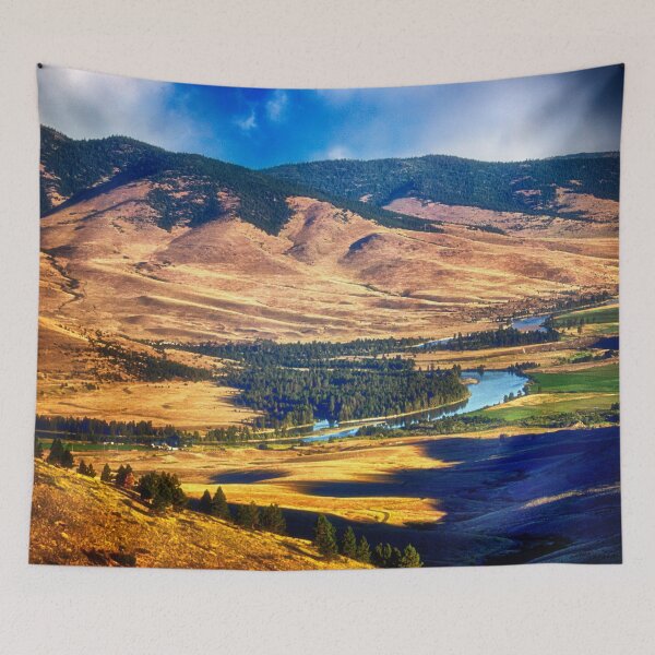 Item preview, Jocko River at the National Bison Range - Montana designed and sold by Kathy Weaver.