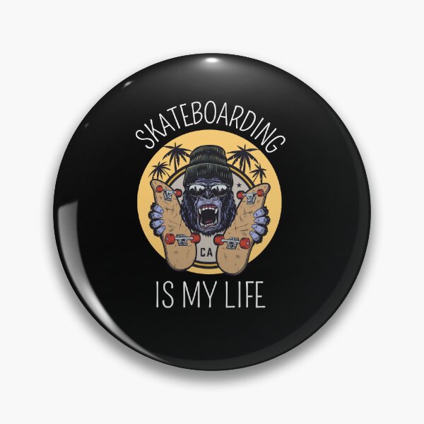 Item preview, Skate Boarding Is My Life designed and sold by Thetruemo.