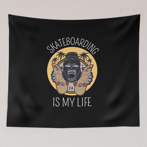 Item preview, Skate Boarding Is My Life designed and sold by Thetruemo.