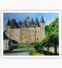 Chateau Jumilhac, France Sticker