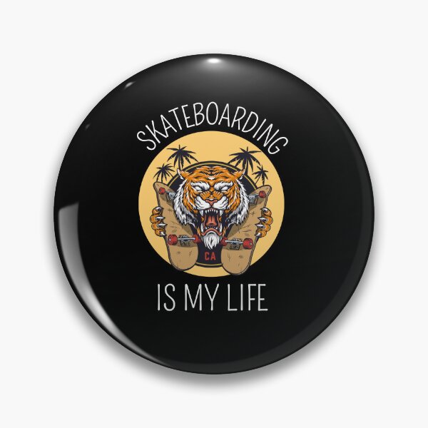 Item preview, Skate Boarding Is My Life designed and sold by Thetruemo.