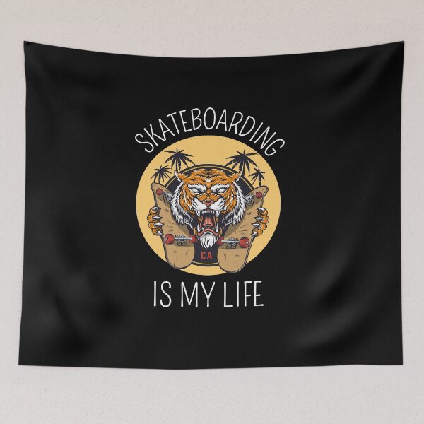 Item preview, Skate Boarding Is My Life designed and sold by Thetruemo.