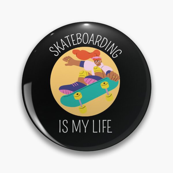 Item preview, Skate Boarding Is My Life designed and sold by Thetruemo.