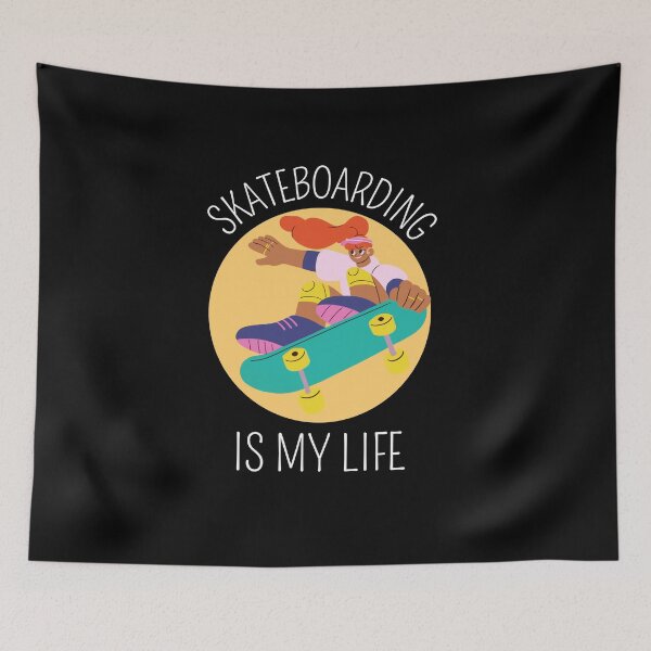 Item preview, Skate Boarding Is My Life designed and sold by Thetruemo.