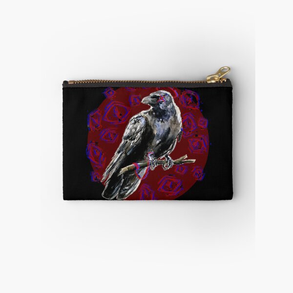 Item preview, Trapped Crow (Red Version) designed and sold by PainAndBrushes.
