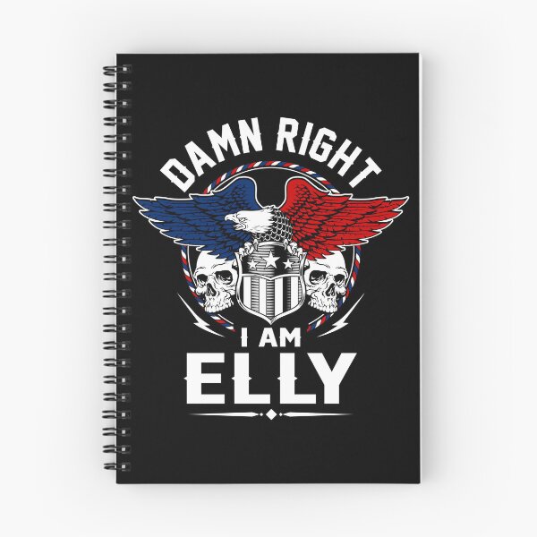 Item preview, Elly Name T Shirt - Damn Right I Am Elly Gift Item Tee designed and sold by masondilla.