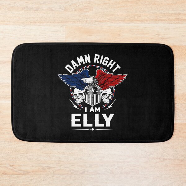 Item preview, Elly Name T Shirt - Damn Right I Am Elly Gift Item Tee designed and sold by masondilla.