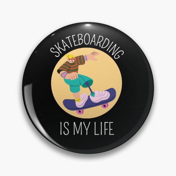 Item preview, Skate Boarding Is My Life designed and sold by Thetruemo.