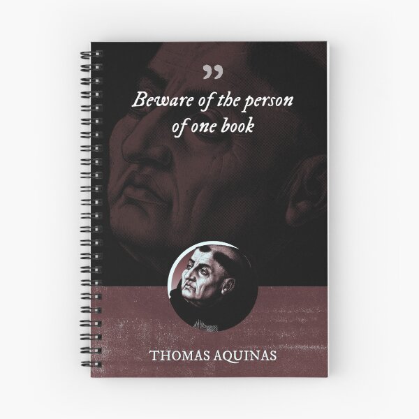Item preview, Thomas Aquinas - Beware of the person of one book designed and sold by Syahrasi.