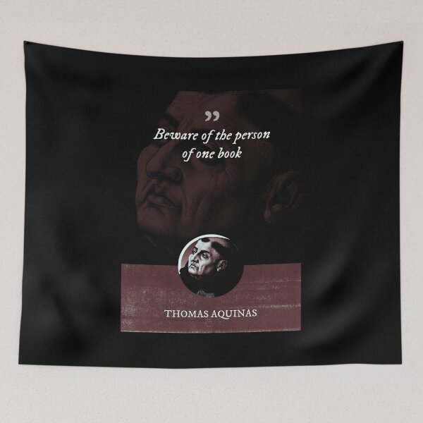 Item preview, Thomas Aquinas - Beware of the person of one book designed and sold by Syahrasi.