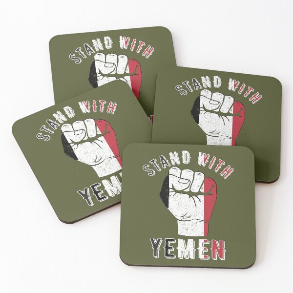 Item preview, Yemen Flag Liberation Fist, Anti-War Protest designed and sold by Art2Me.