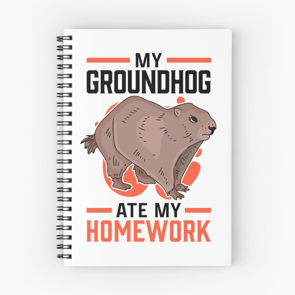 Item preview, Groundhog homework eaten ground squirrel designed and sold by madgrfx.