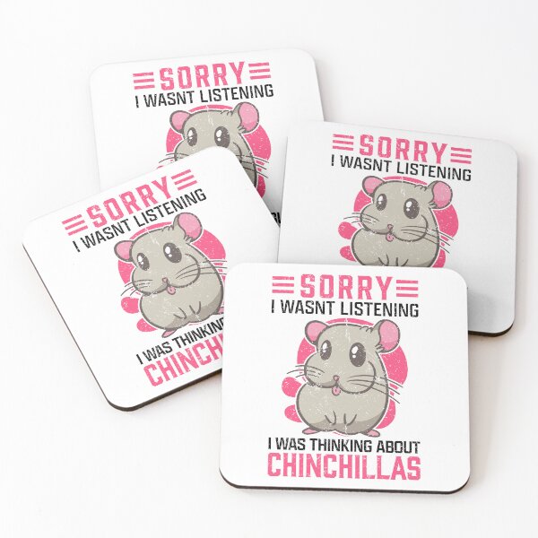 Item preview, Thought of chinchilla rodent dust mouse designed and sold by madgrfx.