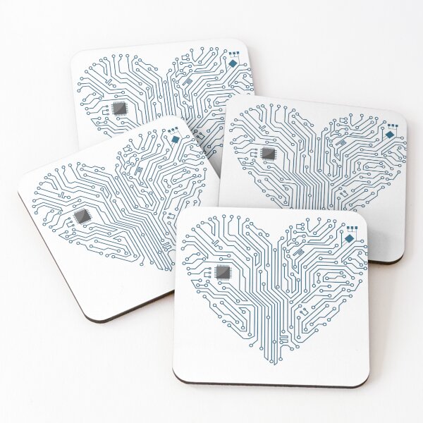 Item preview, blue heart designed and sold by N-designz.