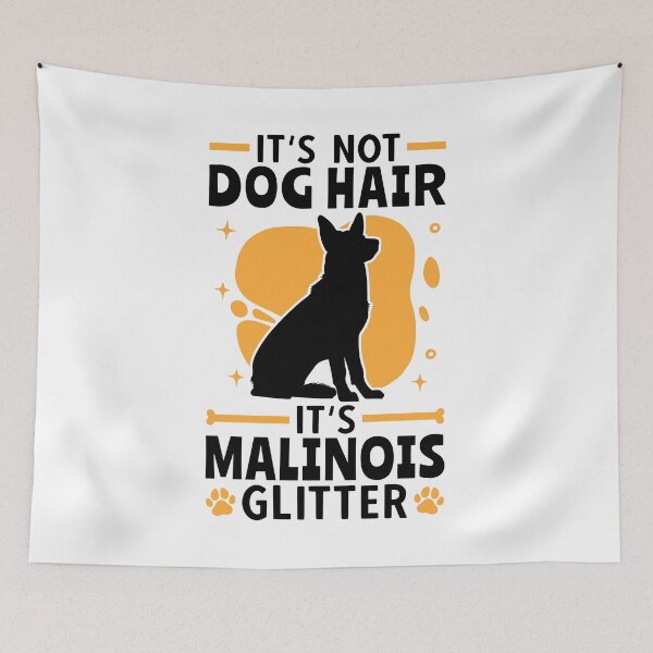 Item preview, Malinois no dog hair Belgian Shepherd Dog designed and sold by madgrfx.