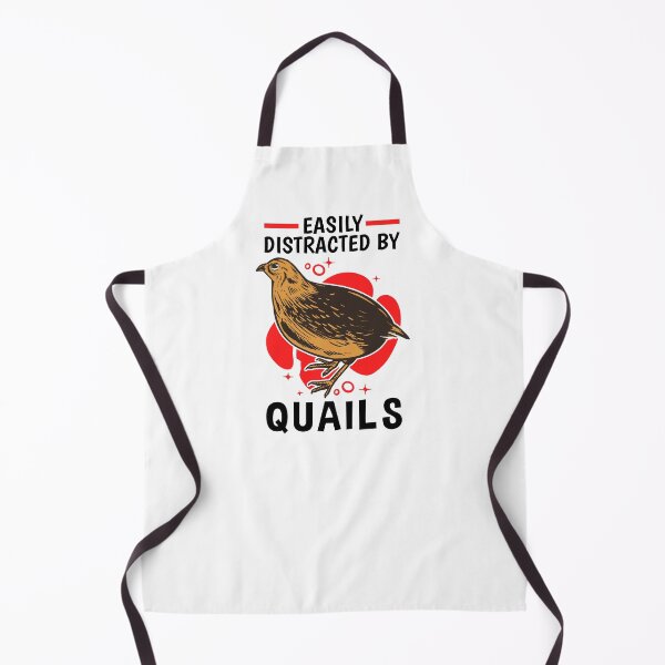 Item preview, Distracted by quail fowl bird quail breeder designed and sold by madgrfx.