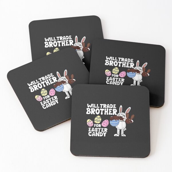 Item preview, Bunny Eat Chocolate Eggs Will Trade Brother For Easter Candy designed and sold by minadebbieark.