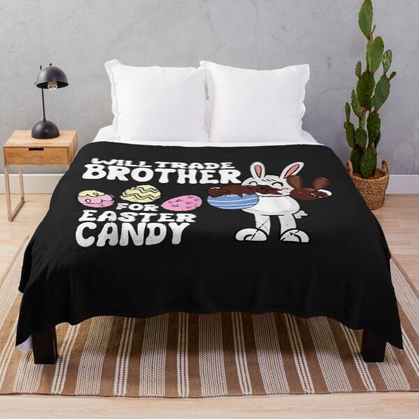 Item preview, Bunny Eat Chocolate Eggs Will Trade Brother For Easter Candy designed and sold by minadebbieark.