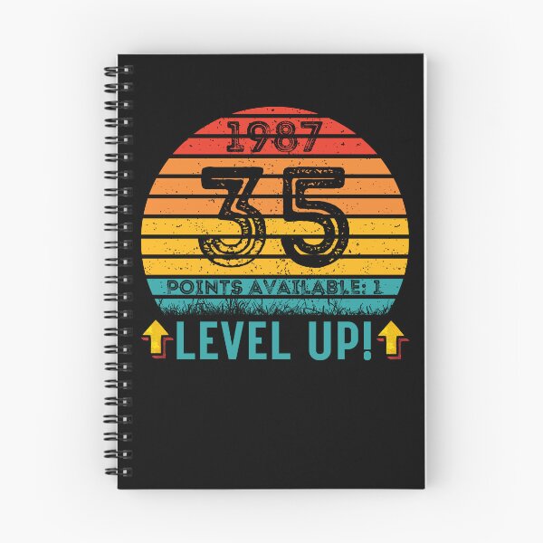 Item preview, 35 Year Old Birthday Gift Level UP 1987 designed and sold by UniqueBPresent.
