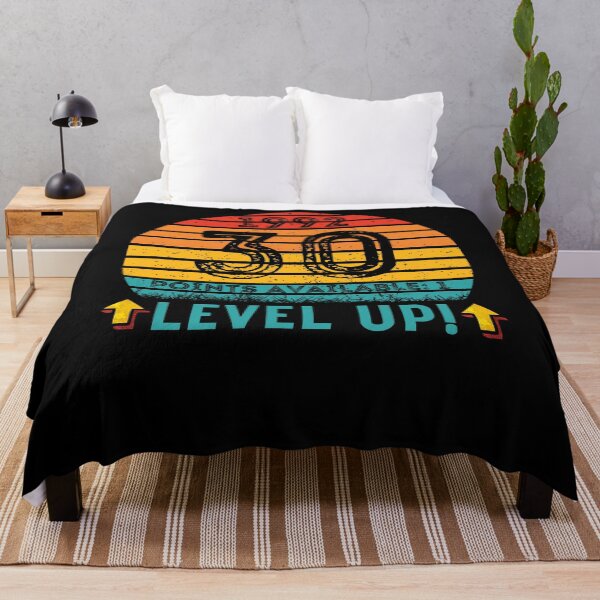 Item preview, 30 Year Old Birthday Gift Level UP 1992 designed and sold by UniqueBPresent.