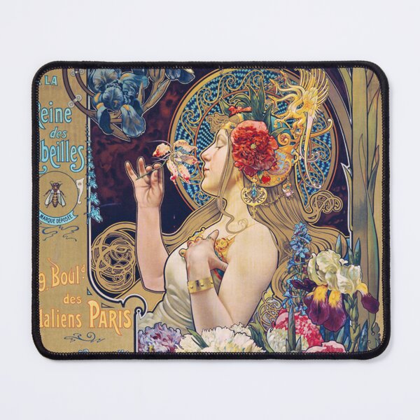 Item preview, Art nouveau style vintage poster. designed and sold by likiska.