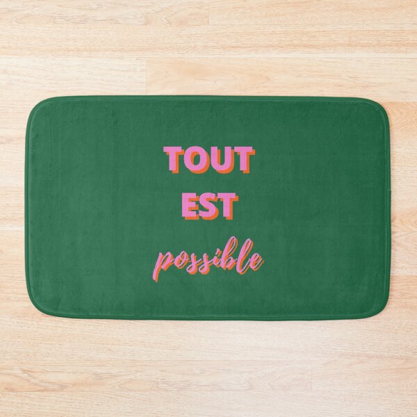 Item preview, Tout est Possible, Motivational, Inspirational, Everything is Possible, Magic, Believe designed and sold by Magic Love Art Print.