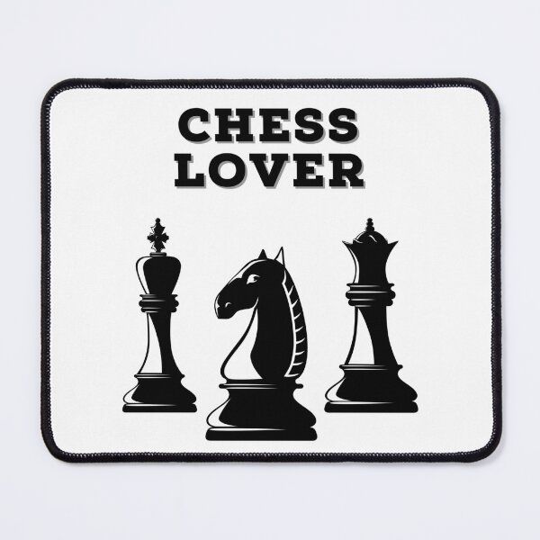 Item preview, Chess lover black on white designed and sold by Quotes-and-plus.