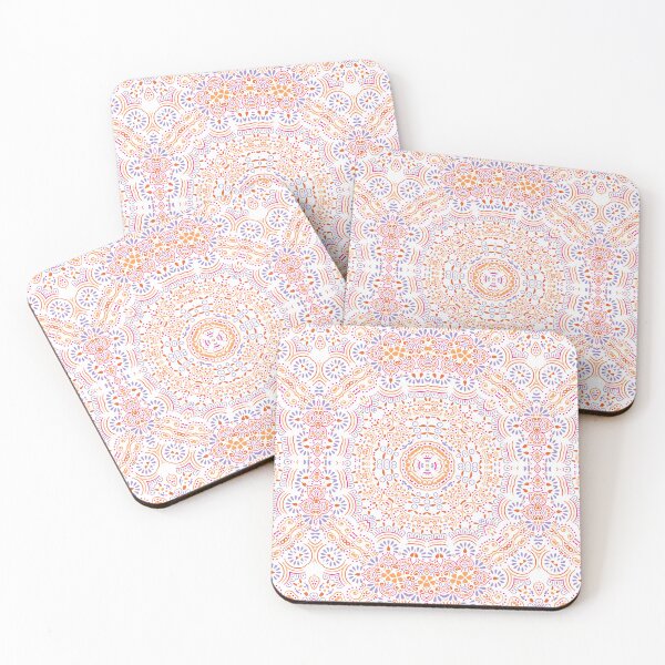 Item preview, Patrón sin fisuras de mandala floral designed and sold by TheCosmoWest.
